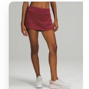 Lululemon Pace Rival Mid-Rise Skirt